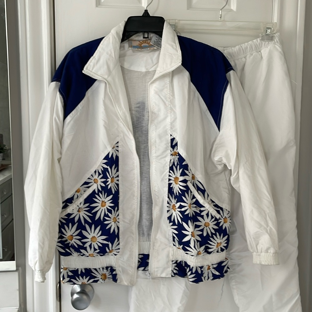 Retro 90’s windbreaker set